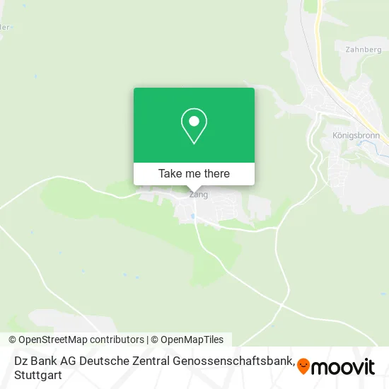 Карта Dz Bank AG Deutsche Zentral Genossenschaftsbank