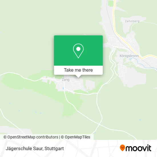 Карта Jägerschule Saur