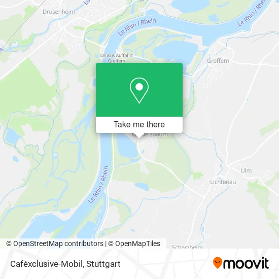 Карта Caféxclusive-Mobil