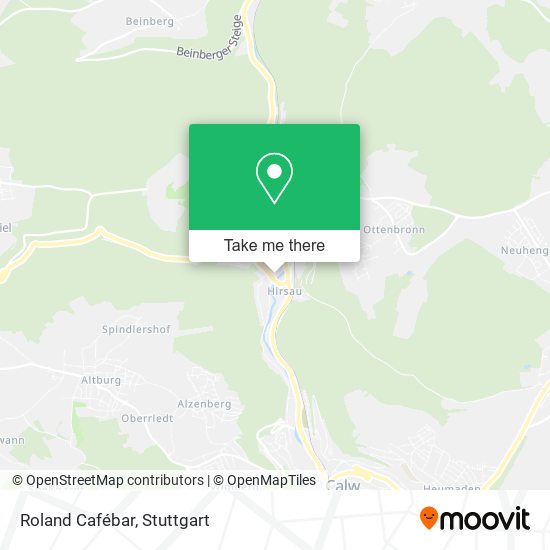 Roland Cafébar map