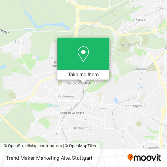 Trend Maker Marketing Alte map