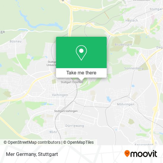 Карта Mer Germany