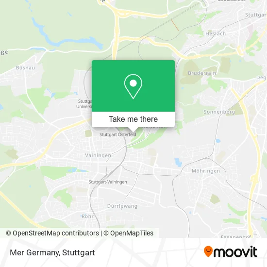Карта Mer Germany