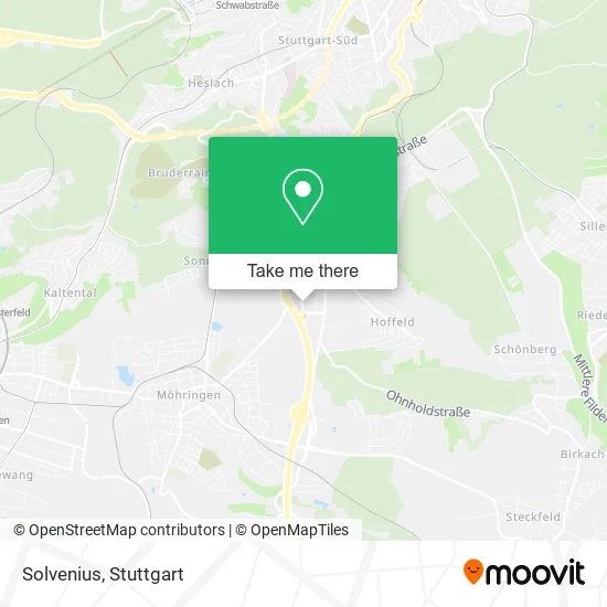 Карта Solvenius