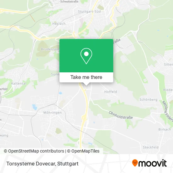 Карта Torsysteme Dovecar
