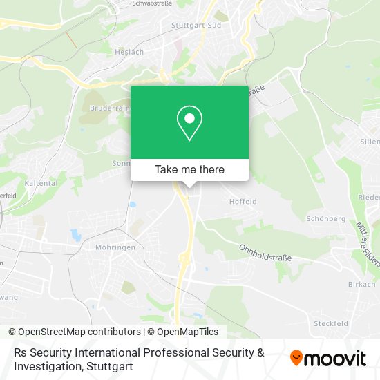Карта Rs Security International Professional Security & Investigation