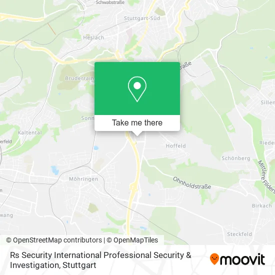 Карта Rs Security International Professional Security & Investigation
