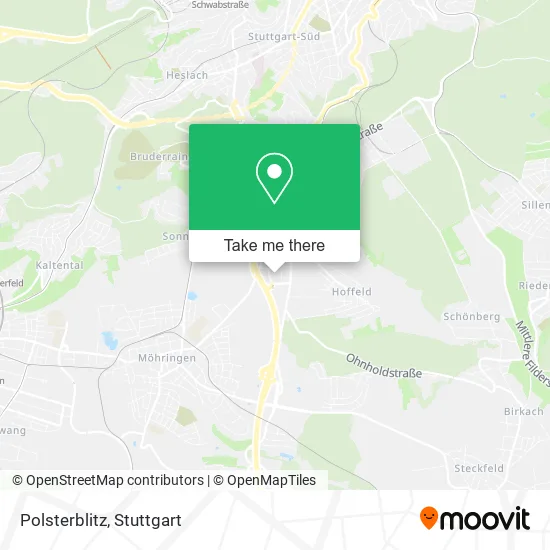 Карта Polsterblitz