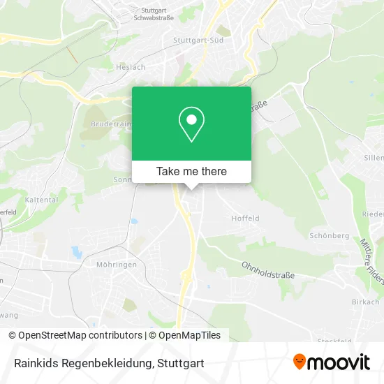 Карта Rainkids Regenbekleidung