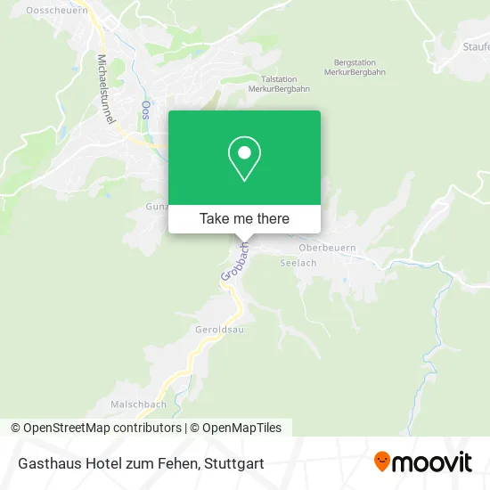 Карта Gasthaus Hotel zum Fehen