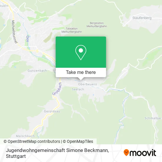 Карта Jugendwohngemeinschaft Simone Beckmann
