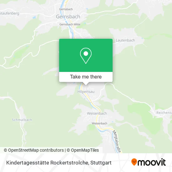 Карта Kindertagesstätte Rockertstrolche