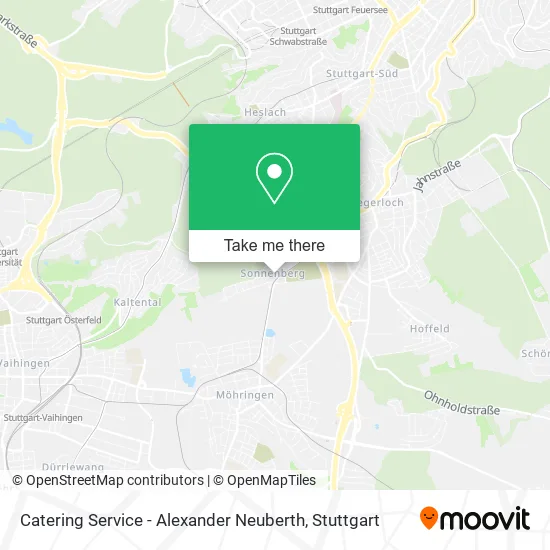 Карта Catering Service - Alexander Neuberth