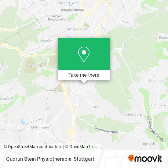 Gudrun Stein Physiotherapie map