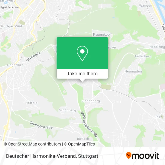 Карта Deutscher Harmonika-Verband