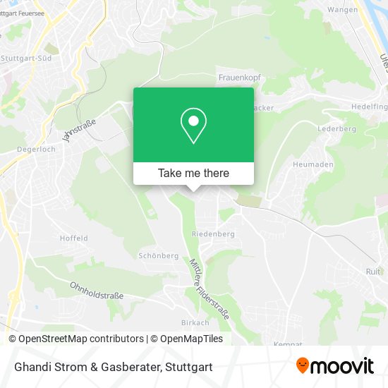 Ghandi Strom & Gasberater map