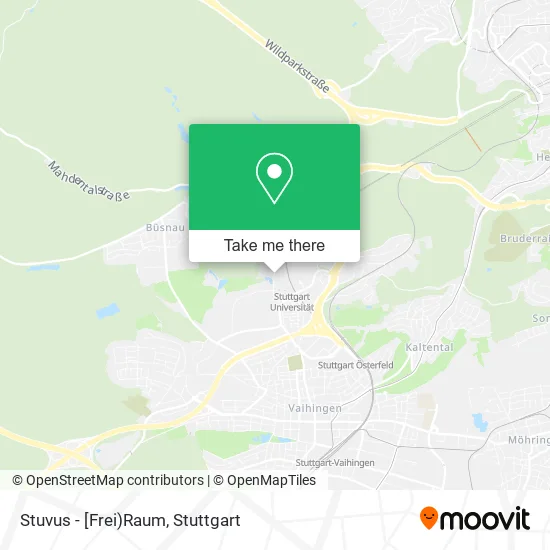 Карта Stuvus - [Frei)Raum