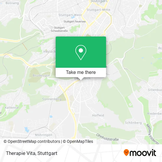 Карта Therapie Vita