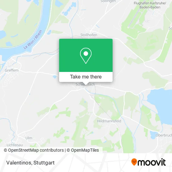 Карта Valentinos