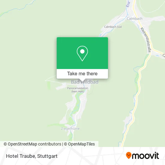 Карта Hotel Traube