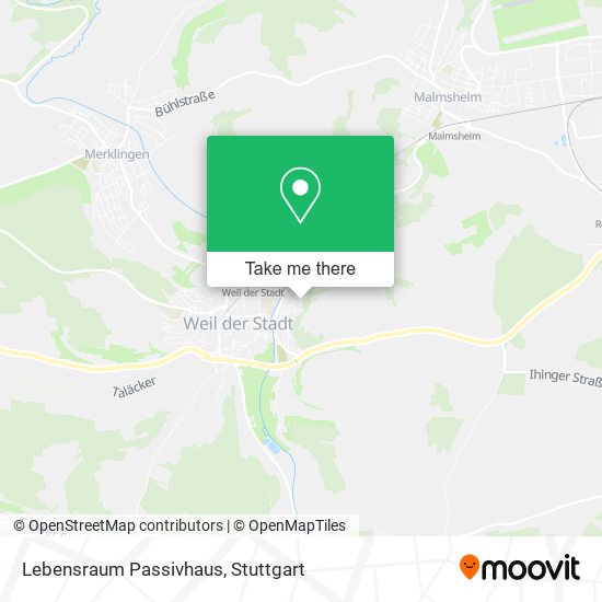 Lebensraum Passivhaus map