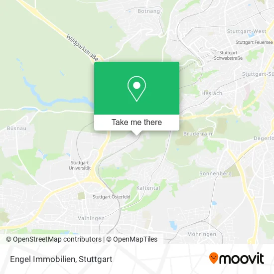 Карта Engel Immobilien