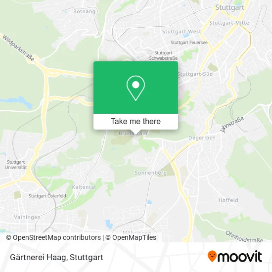 Карта Gärtnerei Haag