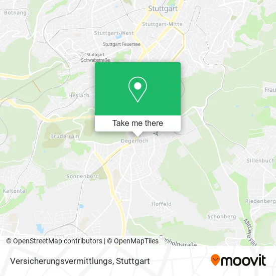 Карта Versicherungsvermittlungs