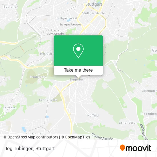 Карта Ieg Tübingen