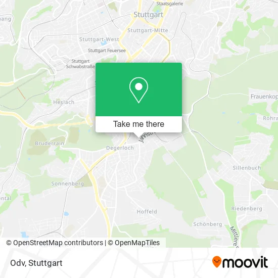 Карта Odv