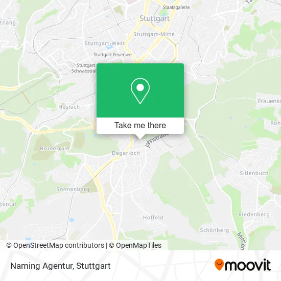 Карта Naming Agentur