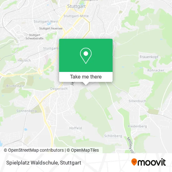 Карта Spielplatz Waldschule