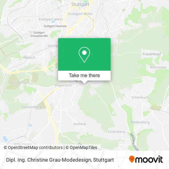 Карта Dipl. Ing. Christine Grau-Modedesign