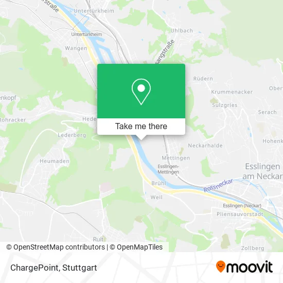 Карта ChargePoint