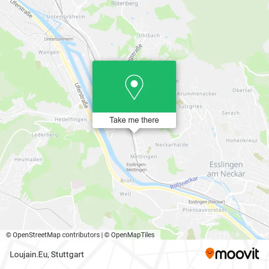 Карта Loujain.Eu