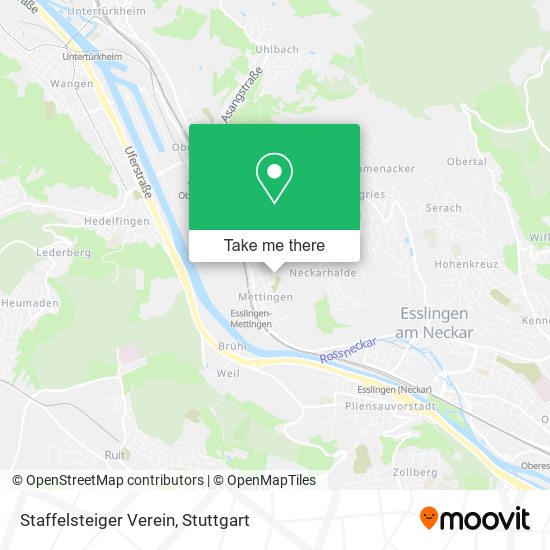 Карта Staffelsteiger Verein