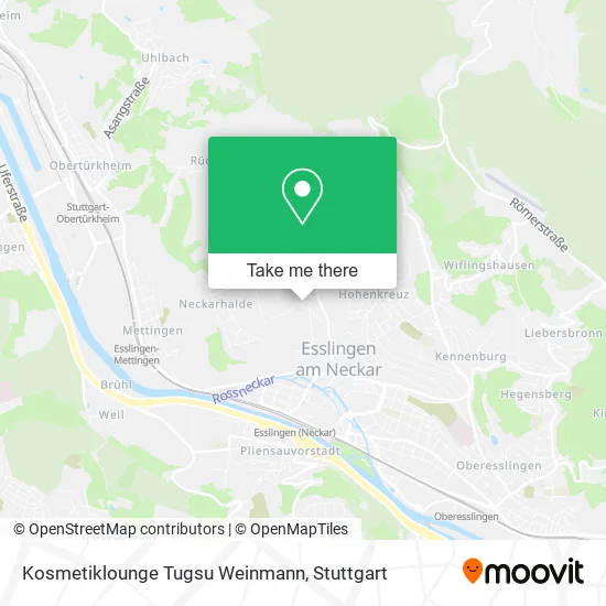 Карта Kosmetiklounge Tugsu Weinmann