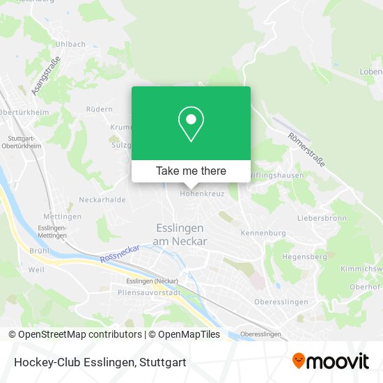 Hockey-Club Esslingen map