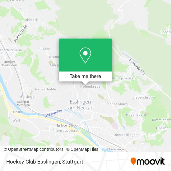 Карта Hockey-Club Esslingen