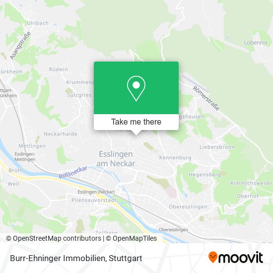 Burr-Ehninger Immobilien map