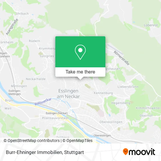 Карта Burr-Ehninger Immobilien