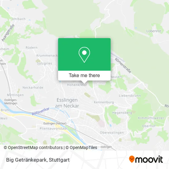 Карта Big Getränkepark