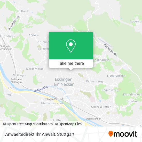 Anwaeltedirekt Ihr Anwalt map