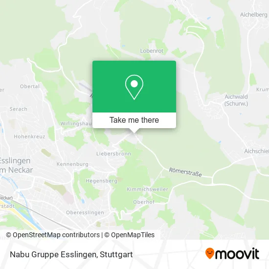 Карта Nabu Gruppe Esslingen