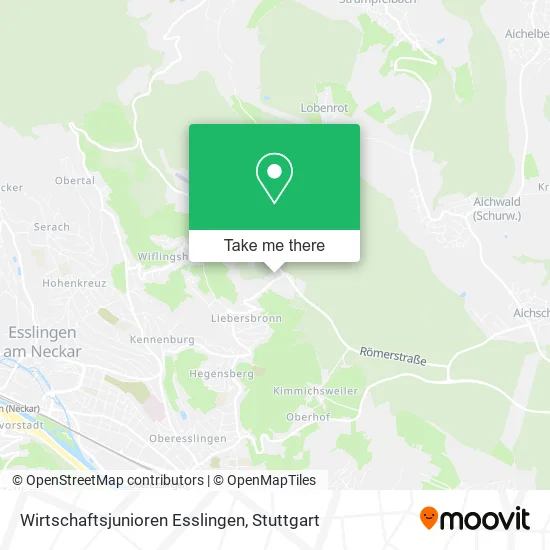 Карта Wirtschaftsjunioren Esslingen