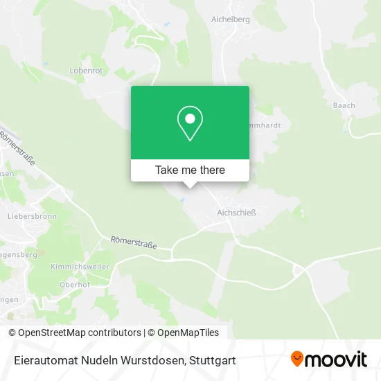 Карта Eierautomat Nudeln Wurstdosen