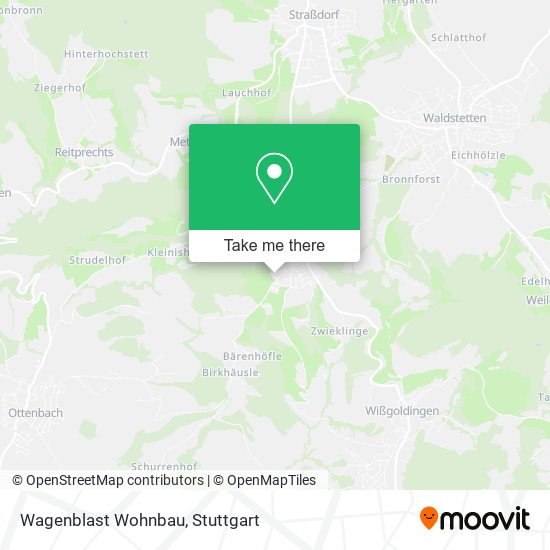 Wagenblast Wohnbau map