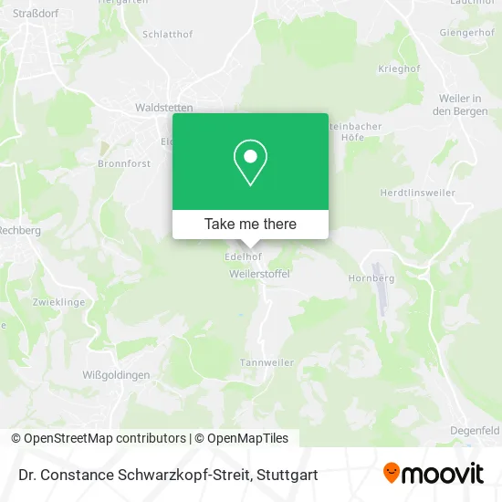 Карта Dr. Constance Schwarzkopf-Streit