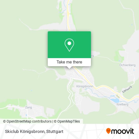 Skiclub Königsbronn map