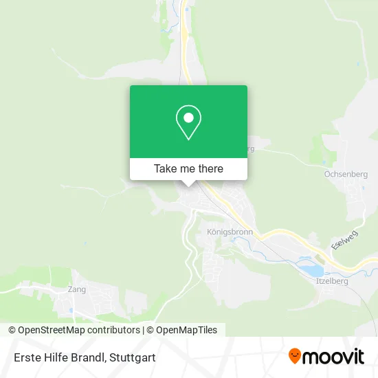 Карта Erste Hilfe Brandl
